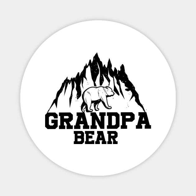 Grandpa bear Magnet by FatTize